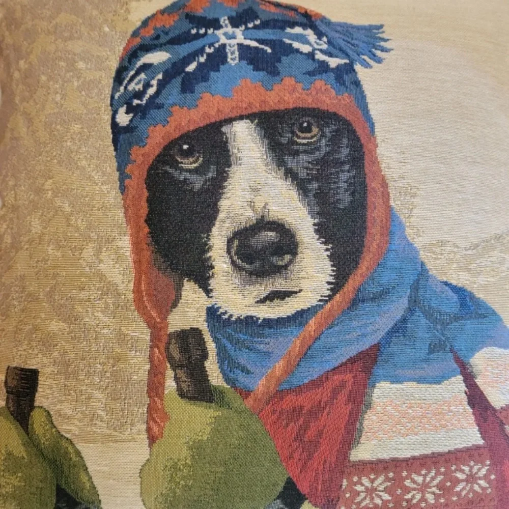 Rolande Du Dreuilh Australian Shepard Dog Skier 18
